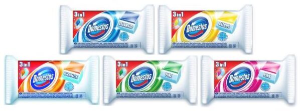 DOMESTOS WC 3w1 kostka 40g