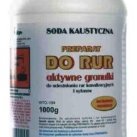 Preparat do rur i syfonów ARA 1kg Soda kaustyczna