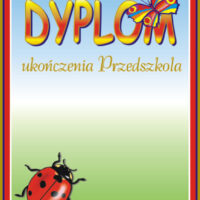 Dyplom ukończenia Przedszkola D-33P