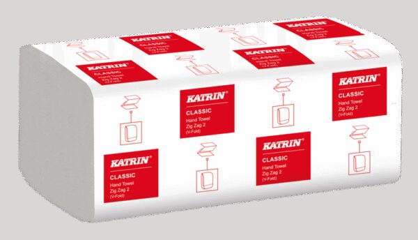 Ręcznik Z-Z do podajników KATRIN 35298 biały