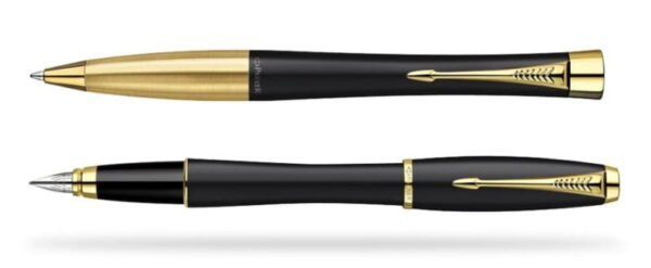 Parker Pióro wieczne + Długopis Urban Classic Czarny Mat GT - obrazek 2