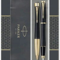 Parker Pióro wieczne + Długopis Urban Classic Czarny Mat GT