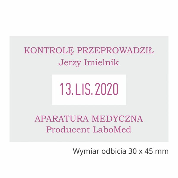 Datownik COLOP Office serii Green Line S360 z płytką tekstową - obrazek 2