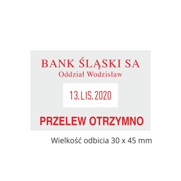 Datownik COLOP z płytką tekstową PRINTER 53 - obrazek 2