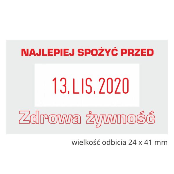 Datownik COLOP z płytką tekstową Classic Line 2160 - obrazek 3