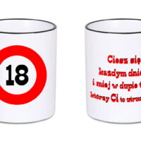 Kubek na 18 urodziny