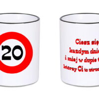 Kubek na 20 urodziny