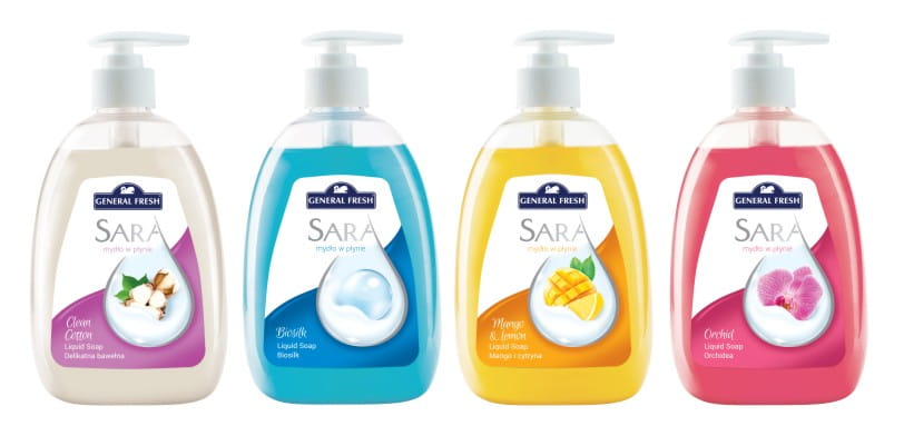 1794 Mydło w płynie SARA z dozownikiem 500ml