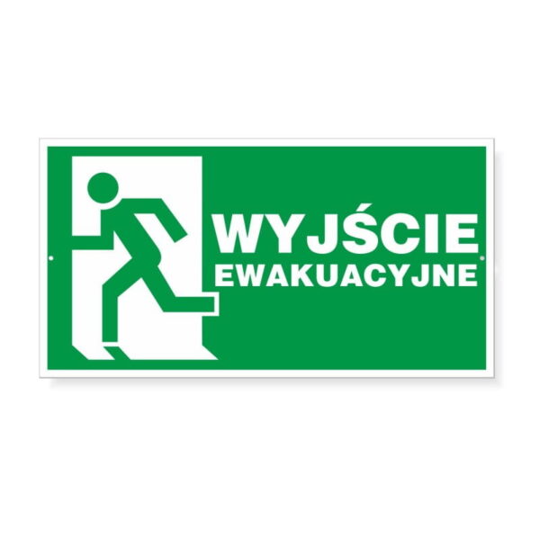 Tabliczka WYJŚCIE EWAKUACYJNE - obrazek 2