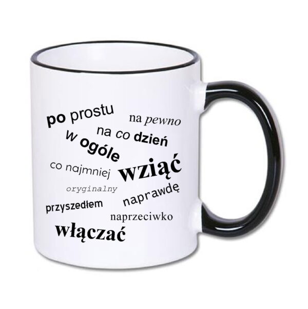 Kubek POPRAWNA POLSZCZYZNA słowa