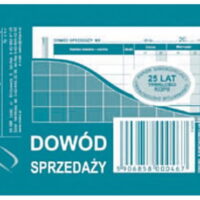 Dowód sprzedaży paragon A-7