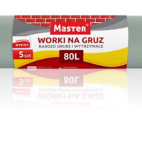 Worki na gruz MASTER 80 litrów 5szt S-128