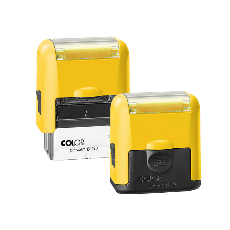 2042 Pieczątka imienna 27x10mm COLOP PRO C10 żółta
