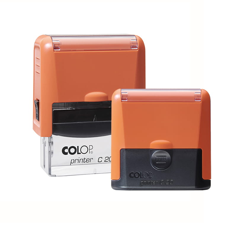 2108 Pieczątka 38x14mm COLOP PRO C20 pomarańczowa