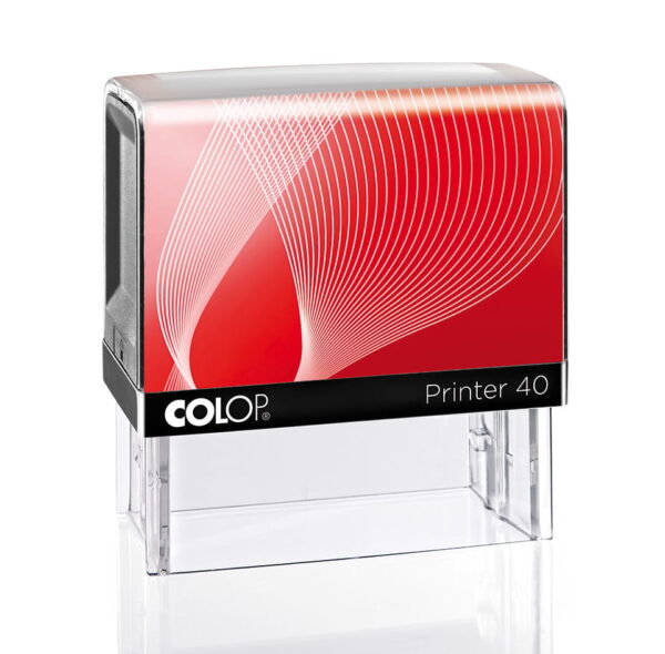 Pieczątka 59x23mm COLOP IQ 40 czarna - obrazek 4