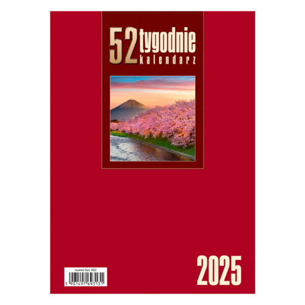 Kalendarz 2026 stojący na biurko PION