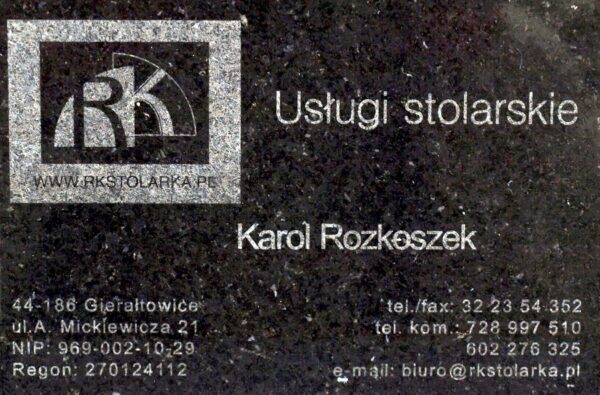 Grawer na kamieniu
