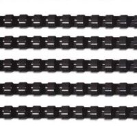 Grzbiet do bindowania plastikowy 18 mm czarny