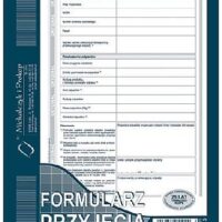 Formularz przyjęcia odpadów metali E03-3 A5