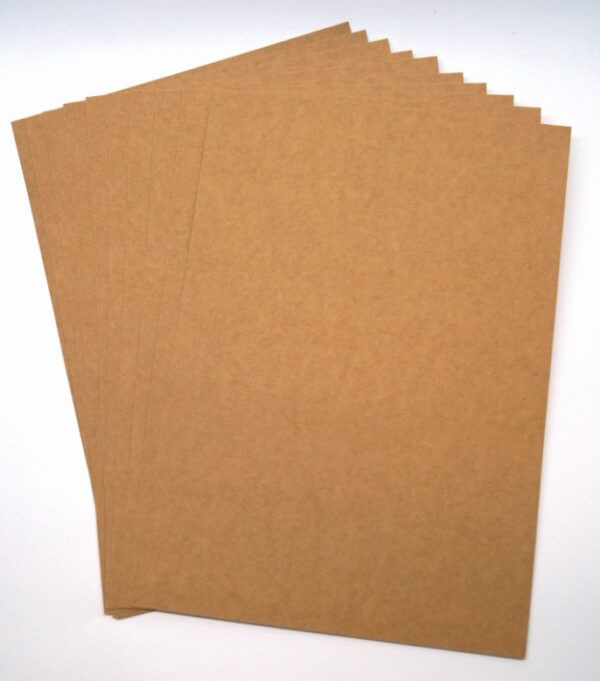 Karton papier KRAFT Eko A4 170g 10 arkuszy - obrazek 2