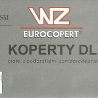 Koperta DL biała samoprzylepna opk. 25 szt.