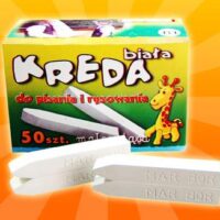 Kreda SZKOLNA biała