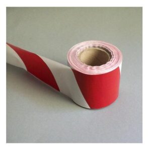 Taśma OSTRZEGAWCZA ogrodzeniowa 100mb bhp vacat knurów gliwice śląsk biało czerwona