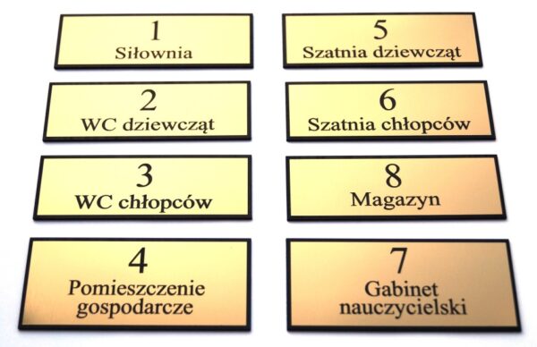 Tabliczka na drzwi - obrazek 4