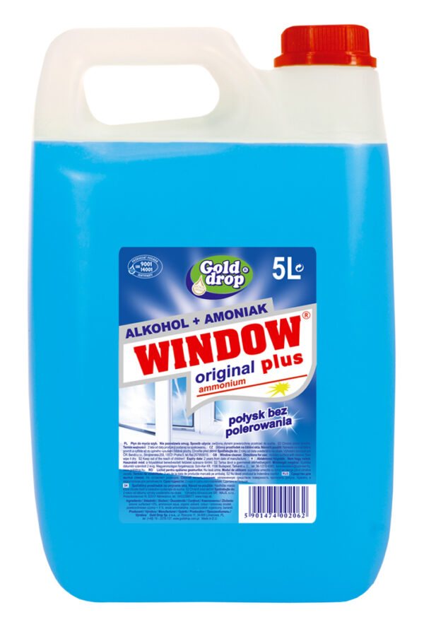 Płyn WINDOW do szyb 5 litrów KANISTER