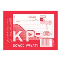 KP Dowód wpłaty A6 samokopiujący