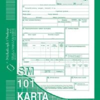 Karta drogowa SM 101
