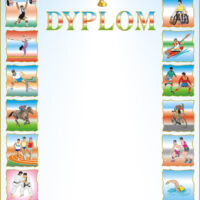 Dyplom sportowy D-2