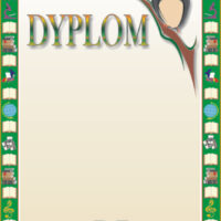 Dyplom edukacyjny D-5