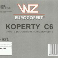 Koperta C6 biała samoprzylepna opk. 25 szt.
