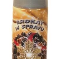 Brokat w sprayu SREBRNY