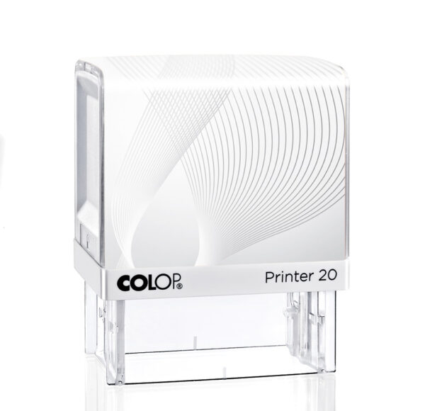 Pieczątka 38x14mm COLOP IQ 20 biała