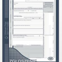 Zgłoszenie reklamacyjne A4 oryginał+2kopie