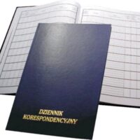 Dziennik korespondencyjny A4 200 kartek