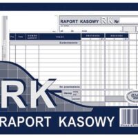Raport kasowy A5
