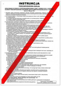 Instrukcja przeciwpożarowa OGÓLNA PPOŻ knurów gliwice vacat bhp