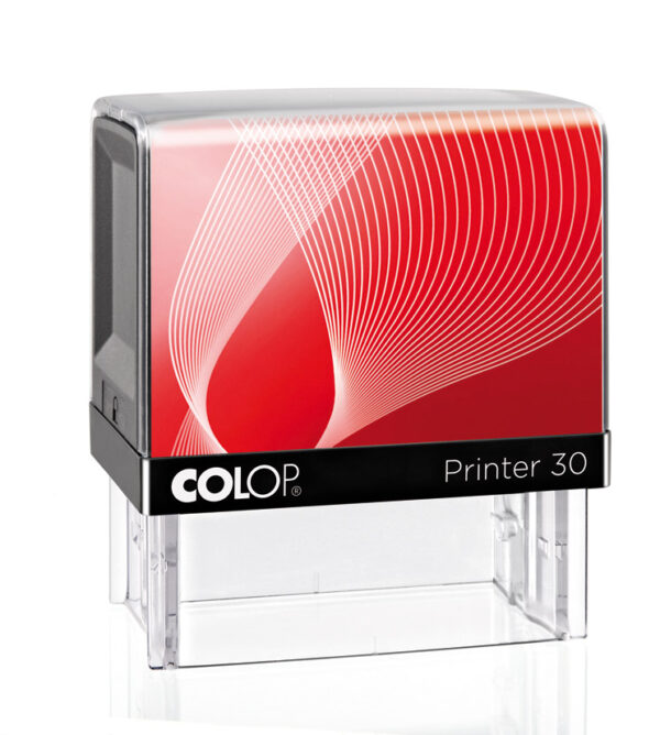 Pieczątka 47x18mm COLOP IQ 30 czarna - obrazek 2