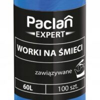 worki 60 litrów 100szt paclan niebieskie